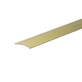 Frost King 2 in. W X 72 in. L Satin Gold Aluminum Carpet Joiner H1591FB6A
